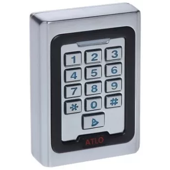 ATLO-KR-522 RFID 125 kHz Wiegand 26/34 IP65 Proximity Reader Black