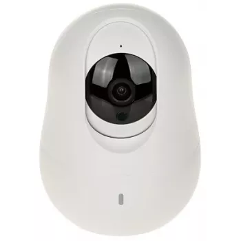 GENWAY Indoor Rotating IP Camera APTI-W34A-TUYA 1080p Pan/Tilt Wi-Fi Camera with Two-Way Audio, Motion Detection, Night Vision, Tuya Smart App