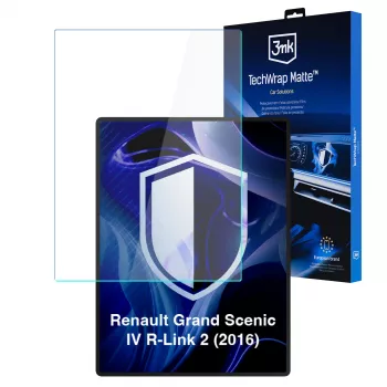 3MK PROTECTION Renault Grand Scenic IV R-Link 2 (2016) - 3mk TechWrap Matte Screen Protector for the Central Display