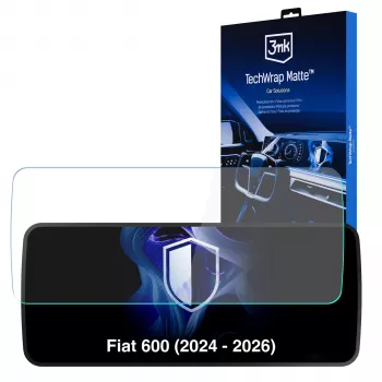 3MK PROTECTION TechWrap Matte Cluster Protective Film for Fiat 600 (2024-2026)