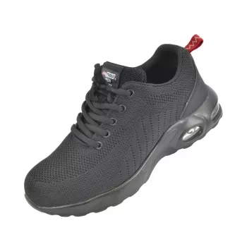 AWTOOLS AW01545 Low Work Boots Iron R.45 CAT. SB Light - steel toe safety shoes, size 45 EU, black/grey