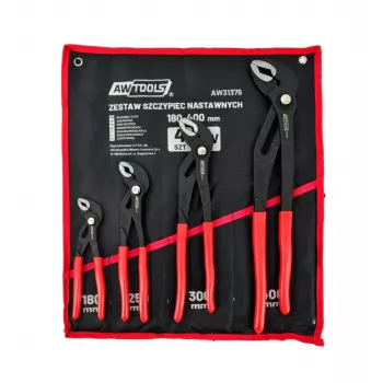 AWTOOLS 4-Piece Adjustable Wrench Set (7