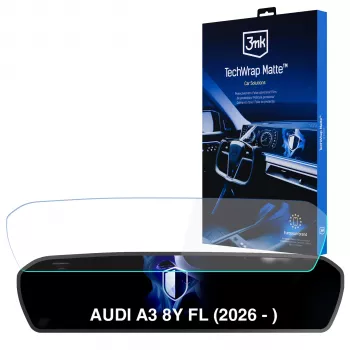 3MK PROTECTION AUDI A3 8Y FL (2026 - ) - 3mk TechWrap Matte Centre Display