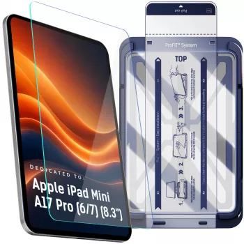 3MK PROTECTION Apple iPad Mini A17 Pro (6/7) (8.3 inch) - up to 10 3mk HARDY GlassTab ProFIT