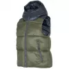 4F Women's Khaki Padded Puffer Gilet H4Z22 KUDP004 Size L