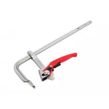 AWTOOLS Ratchet Clamp 120 x 500 mm (22 x 10.6 mm Bar) Heavy-Duty Quick-Release Woodworking Clamp