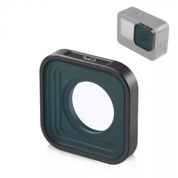 PULUZ CPL Circular Polarizer Filter for GoPro Hero 12/11/11 Mini/10/9 Black, PU924