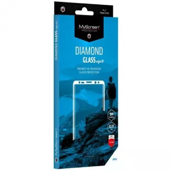 MYSCREEN PROTECTOR MS Diamond Glass Edge 3D Motorola Edge 30 Fusion Tempered Glass Screen Protector - Black