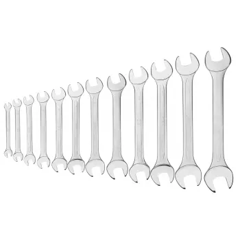NEO TOOLS Double Open-Ended Spanner Set 6-32 mm, 12-piece