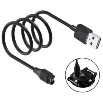 Beline USB-A Charging Cable for Garmin Smartwatches 1m Black
