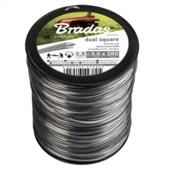 Bradas ZRK3025KG Plant Wire 30m Green, 2.5mm Steel Core with Plastic Coating and Cutter