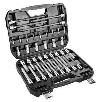 NEO TOOLS Torx Bits 1/2, 38-piece Set