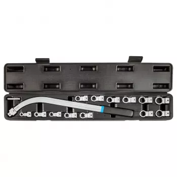 NEO TOOLS 14-Piece Tensioner Pulley Puller Wrench Set with Interchangeable Tips