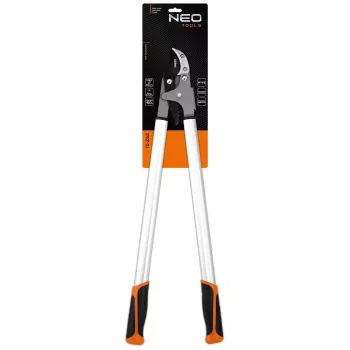 NEO TOOLS 15-252 Bypass Loppers 200 mm, PTFE-Coated Blade Made of High-Quality Carbon Steel, Ergonomic Handles with Safety Lock