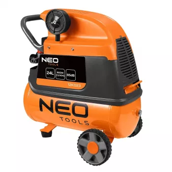 NEO TOOLS 24 L Oil-Lubricated Air Compressor 1.5 kW 8 bar 230V