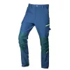 NEO TOOLS Mix&Match 4-Way Stretch Work Trousers, Navy/Green, XL