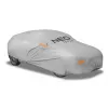 NEO TOOLS Multi-Layer Waterproof Car Cover XL, 2-Layer PEVA, UV Protection, Elastic Hem, Fastening Straps, Grey
