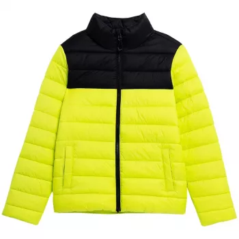 4F Boys' Down Jacket Juicy Green 4FJSS23TDJAM077 45S 158cm