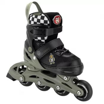 SPOKEY POPPY Children's Inline Skates Size 27-30 Green