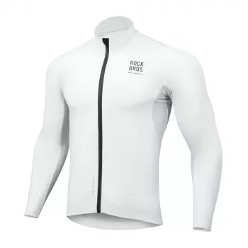 ROCKBROS TLWT001 ROAD TO SKY Windproof Insulated Cycling Hoodie L - White