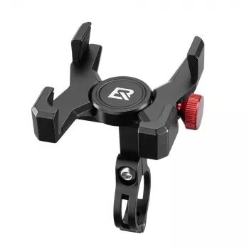 ROCKBROS 25210039001 Clamp-On Handlebar Mount for Smartphones - Black