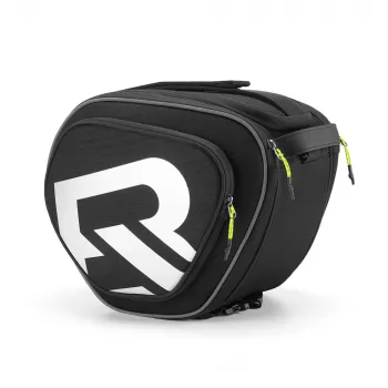 ROCKBROS A40-1 12L Motorcycle Tank Bag with Magnetic and Strap Mounting, Touchscreen Phone Window, Rain Cover, Black