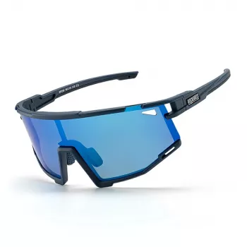 ROCKBROS SP258 ROAD TO SKY Polarised Cycling Glasses Navy Blue