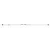 White Spirit Level with Horizontal, Vertical and 2% Slope Vials - 180 cm