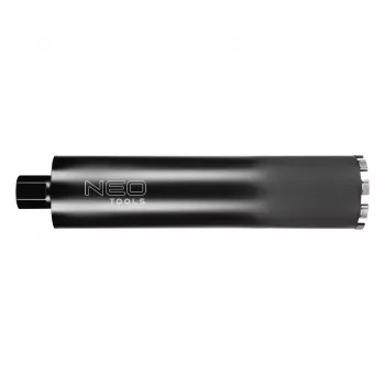 NEO TOOLS Diamond Core Drill for Core Drilling Machine 58G540 102 mm x 470 mm, 9 Segments, M22
