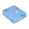 REBEL PREMIUM Weighted Blanket for Children, 100% Cotton, Cosmos Pattern, 100x150 cm, 4 kg