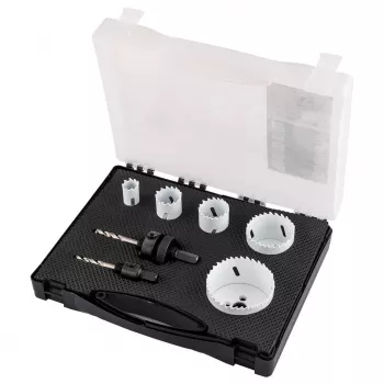 GRAPHITE Bi-Metal Hole Saw Set 19-68 mm, 7-Piece