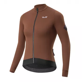 Rockbros YDWT006 TVI Women's Winter Cycling Jacket Autumn/Winter M - Brown