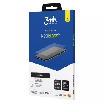 3MK NeoGlass Hybrid Glass Screen Protector for Samsung Galaxy A22 4G - Black