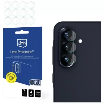 3mk Lens Protector for Samsung Galaxy A56 5G - 9H Tempered Glass Camera Protection