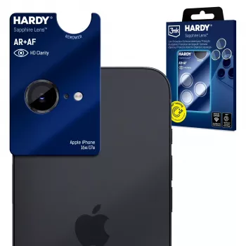 3MK PROTECTION Apple iPhone 16E/17E - 3mk Hardy Sapphire Lens