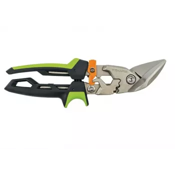 Fiskars PowerGear X Tin Snips Right Curved 1027210