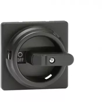 ABB OZ331SPB Round Rotary Handle, Black, 6 mm Shaft, IP65, for OT16-1250 Switch Disconnectors