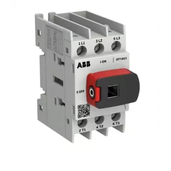 ABB OT Plus OT16G1-3BS16 A Switch Disconnector, Frame G1, 3-Pole, with Handle