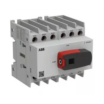 ABB OT Plus OT25G1-6BS25 A Switch Disconnector, Frame G1, 6-Pole, with Handle