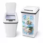 MOZOS FH-2 White Automatic Sensor Bin 35L