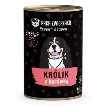 Paka Zwierzaka Seventh Heaven Complete Food for Adult Rabbits with Rabbit & Blueberry, 400g