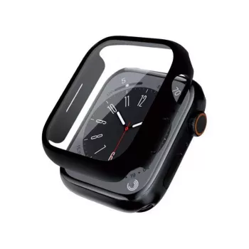 Crong Hybrid Watch Case for Apple Watch 44mm (Black)