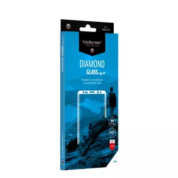 MS Diamond Glass Edge 3D Screen Protector for Oppo Reno12 5G - Black