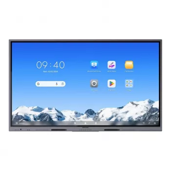 Hikvision DS-D5C75RB/A2L 75 inch 4K Interactive Display, Android 14 (Upgradable to 16 EDLA), 40-Point IR Touch, 8GB RAM, 128GB Storage, Wi-Fi 6, Bluetooth 5.2, 3x HDMI, USB-C, 2x15W Speakers, 8-Microphone Array, VESA 800x400