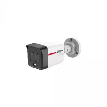 DAHUA IPC-HFW1439TC1-A-LED-0280B-PRO 4MP Full-Colour Bullet IP Camera with Built-in Microphone, 2.8mm Fixed Lens, 30m White-Light Night Vision, IP67, PoE