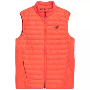 Men's Down Gilet 4F Orange 4FSS23TDJAM082 70S M