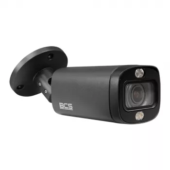BCS BCS-TA45VSR8L6-G 5MP HD Analogue Bullet Camera with Motorised Varifocal Lens, 60m Smart IR, IP67, AHD/TVI/CVI/CVBS