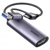 Ugreen CM629 2K 30Hz HDMI to USB Video Capture Card, Space Grey