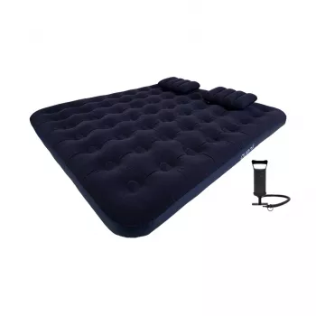 AVENLI XXL Inflatable Air Mattress Set 203x183x22 cm Queensize with Foot Pump and Repair Kit