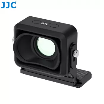 JJC LVF-BF 3x LCD Viewfinder Loupe for Sigma fp / fp L with Arca-Swiss Quick Release Plate and Peak Design Capture Clip V3 Compatibility (Black)